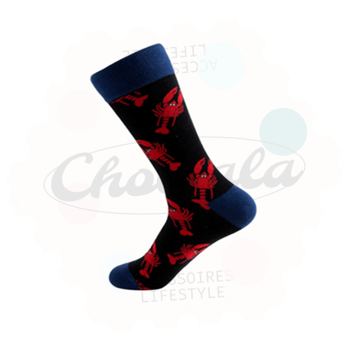 Chaussettes Fantaisie Homards - Chollala
